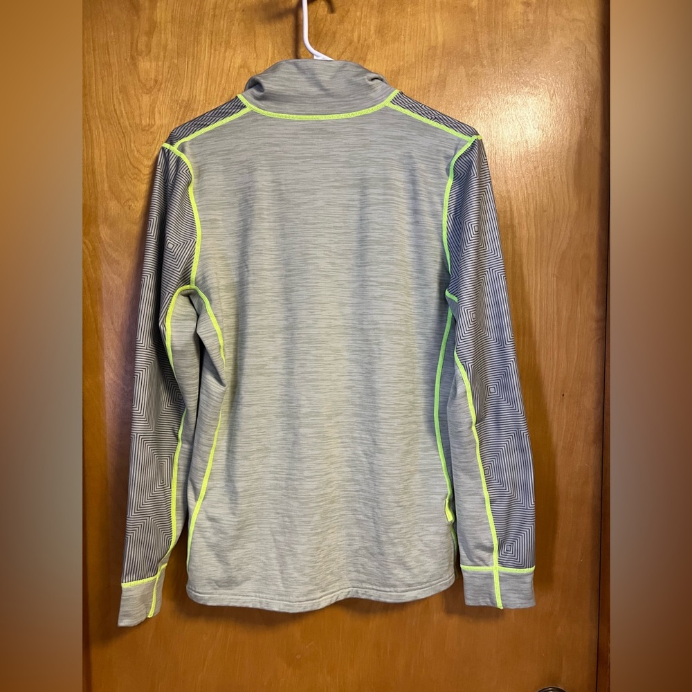 Kari Traa Womens Lune Half Zip baselayer longsleeve Size XL w/Chin Guard zip - Picture 9 of 14